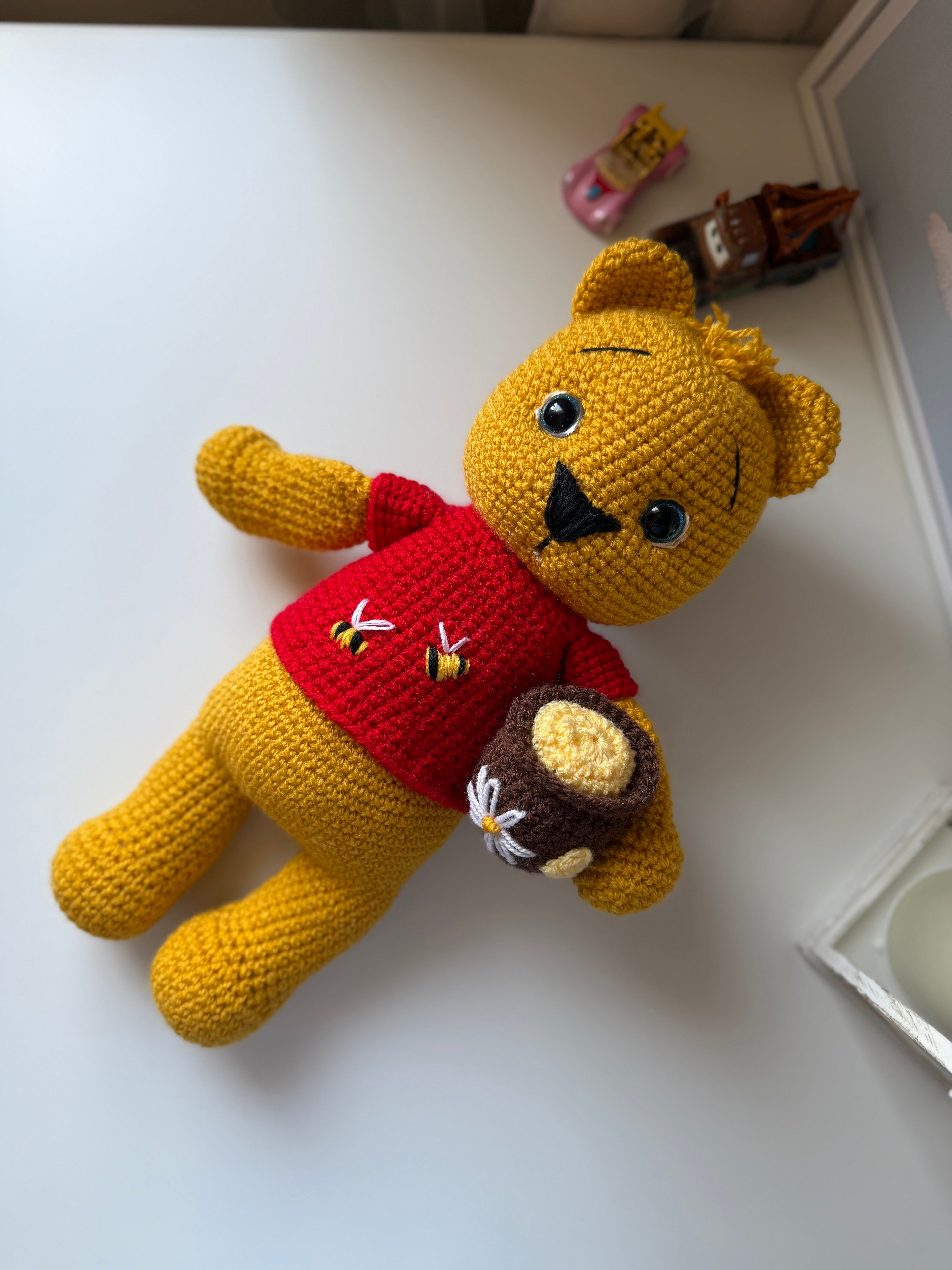 Handmade Crochet Bear Doll