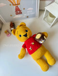 Handmade Crochet Bear Doll
